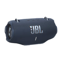 JBL Xtreme 4 Portable Speaker - Blue-Two woofers, two powerful drivers and dual pumping JBL Bass Radiators effortlessly deliver dynamic, immersive sound with deeper bass and plenty of detail.