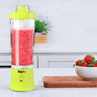 Total Chef Cordless Portable Blender - 20 oz - Neon Green-20 oz (600 mL) capacity shatterproof jar