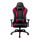 Emerge Vartan Bonded Leather Gaming Chair - Red-Black and red gaming chair