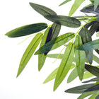 Outsunny 6' Artificial Bamboo Tree in Pot - Green-Tree Height: 72" 