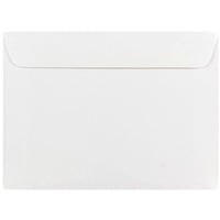 JAM Paper 5.5" x 7.5" Booklet Envelopes, White, 250 Pack (4235i)-5.5" x 7.5"
