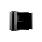 Manhattan Comfort - Ensemble de 2 armoires de garage modernes Fortress 30" - gris charbon-10