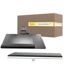 Intekview The Summit Sit-Stand Right Hand Keyboard Tray with 23'' Rails-Steel bust construction