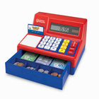 Learning Resources Pretend & Play Teaching Cash Register - CDN Currency - 73 Piece Set - Ages 3+-77-piece set includes replica Canadian bills and coins