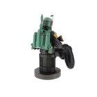 Exquisite Gaming The Mandalorian: Boba Fett Mandalorian Cable Guy Controller Holder & Phone Stand-Phone/controller not included