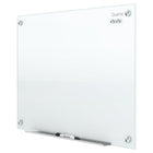 Quartet Infinity Magnetic Glass Dry-Erase Board - White - 48" x 36" -Easy to install. Pass through mounting allows for easy installation