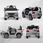 Qaba 12V Licensed Toyota Kids Electric RC Car - Grey-Three speed settings for various skill levels 