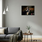 The Tragically Hip Hand on Heart - Framed Canvas - 31" x 22"-Ready to hang - arrives fully assembled