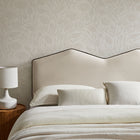 Modway Cosette Performance Velvet King Size Headboard - Alabaster-Contrast Piping Trim