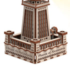 Mr.Playwood - Modèle STEM 3D en bois éco-éclairé du phare d'Alexandrie - Lot de 280-Aucune colle salissante n'est requise