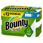 Bounty - Essuie-tout mesure-au-choix - paquet de 6-2 épaisseurs
