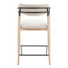 Zuo Equinox Counter Stool - Oyster Grey/Natural-6
