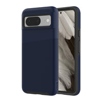 AXS - PROTech Plus étui mince anti-choc avec double couche pour Google Pixel 8 - Bleu Astral-Résistant aux chutes jusqu’a 10 pieds