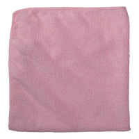 Rubbermaid Commercial Microfiber Light Duty Cloth - Pink-Microfiber cloth