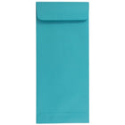 JAM Paper #10 Policy Envelopes, 4 1/8 x 9.5, Brite Hue Sea Blue Recycled, 1000 Pack (15874B)-Sea blue
