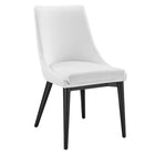 Modway Viscount Fabric Dining Side Chair - White - 2 Pack-Assembly Required