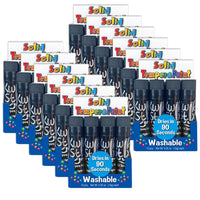 Kwik Stix Solid Tempera Paint Sticks - Black - 12/Pack - 12 Pack-Individual coloured Kwik Stix for the ones your use the most!