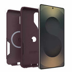 OtterBox Commuter Cell Phone Case with Magnets for Galaxy S26 Ultra - Purple Mystery-Raised edges protect camera and screen