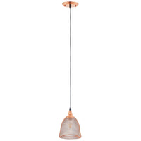 Modway Glimmer Bell-Shaped Pendant Light - Rose Gold-Bell-Shaped Modern Pendant Light