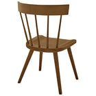 Modway Sutter Wood Dining Side Chair - Walnut - 2 Pack-8