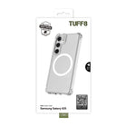 TUFF8 Samsung Galaxy S25 Qi2 Rugged Case-Shockproof Layer: The air tight shockproof layer adds extra protection from accidental drops (Tested to MIL-STD to 8FT)