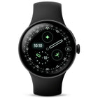 Google Pixel Watch 4 - 45 mm - Wi-Fi - Matte Black Case - Obsidian Active Band-The Actua 360 display is more glanceable with a 10% larger active area, 50% brighter at 3,000 nits, and as durable as ever with scratch-resistant Gorilla Glass