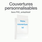 Cardinal® - Reliure XtraLife ClearVue verrouillable à anneaux en «D», blanche, 1 po-Capacité de 270 feuilles; anneaux de 1 po