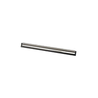 Vileda Stainless Steel Channel with Rubber Squeegee - 14" - Black/Chrome-Window squeegee