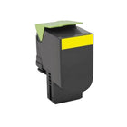 Ecotone 71B10Y0 Lexmark  Remanufactured Toner Cartridge - Standard Yield - Yellow-Type : Remanufactured EcoTone