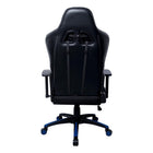 Emerge Vartan Bonded Leather Gaming Chair - Blue-135 degree recline