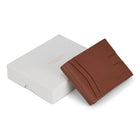 Champs - Portefeuille à aile supérieure en cuir Onyx - Marron-5 fentes pour cartes de crédit