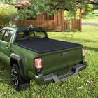 Outsunny - Couverture de caisse de camion Tri-Fold 5,8 pi sans Rambox-Vinyle résistant aux déchirures et imperméable offrant une protection supérieure contre les intempéries pour le chargement
