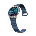 HiFuture 1.43" Aurora Smartwatch - Blue-Never Back Down: The AURORA Smartwatch combines modern aesthetics with practical design. Its sleek, minimalistic profile and striking circular display exude premium elegance, effortlessly complementing any outfit