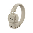 Marshall Major V Wireless On-Ear Headphones - Cream-Marshall signature sound
