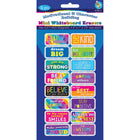 Ashley Productions Non-Magnetic Mini Whiteboard Erasers - Motivational/Character Building - 16 Pack-Mini whiteboard erasers