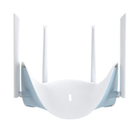 D-Link BE9500 Tri-Band Wi-Fi 7 Smart Router-Elegance meets performance: Wing-sculpted form, hidden venting, and cable-channeling base, the R95 complements your living space while delivering next-gen throughput, ultra-low latency, and rock-solid reliability-It’s power and polish, in perfect balance