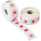 Made in Canada Label, 1/2" Circle, 1000 Pack-Dimensions: 1/2" Circle