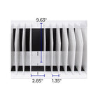 Luxor 16-Device Open AC Charging Cart for Tablets/Chromebooks-8