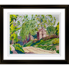 Spring Lasky by A.J. Casson - Framed Print - 34" x 30"-High-quality art print professionally matted and framed