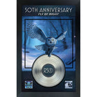 RUSH Fly By Night 50th Anniversary Frame with Platinum LP - Framed Print - 24.5" x 36.5"-Premium music memorabilia