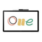 Wacom One Creative Pen Display 14" Drawing Tablet-Draw with the control that made Wacom a favorite; the battery-free pen never needs charging and captures everything from light lines to bold strokes with Wacom’s responsive pressure sensitivity