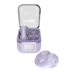 MyBat Open Ear Bluetooth Earbuds - Purple-HD Premium Sound - Clear, immersive audio quality