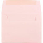 JAM Paper Enveloppes BriteHue A1 en papier recyclé, rose bébé, 250/paquet-Intérieur vierge où écrire un mot personnalisé
