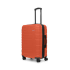 Swiss Mobility QUAD 26.25" ABS/PC Hardside Medium Check-in Luggage - Orange-Made of lightweight and resistant ABS/PC