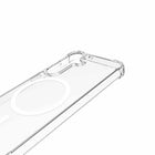 Blu Element DropZone Rugged Compatible with MagSafe for Galaxy S25 - Clear-Clear Anti-scratch polycarbonate