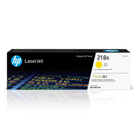 HP 218A Original LaserJet Toner Cartridge - Standard Yield - Yellow-Count on high-quality, reliable printing and save time by avoiding common printing problems: Original HP Toner provides the printing experience crucial for office productivity