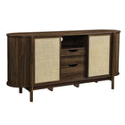 Modway Reid 63" Curved Sideboard - Walnut-63" Curved Sideboard