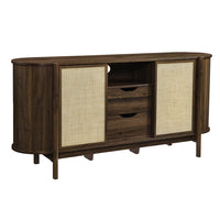 Modway Reid 63" Curved Sideboard - Walnut-63" Curved Sideboard