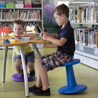 FDMT Kore Wobble Stool - 14" H - Black-Increase Secondary Focus: Continuous movement while sitting relaxes the right side of the brain, leading to better focus.
