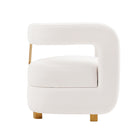 Manhattan Comfort - Amirah fauteuil d’appoint moderne en velours capitonné 28,94" - blanc - lot de 2-Profondeur intérieure du siège : 20,87 po Hauteur du siège : 17,32 po Largeur intérieure du siège : 20,47 po
